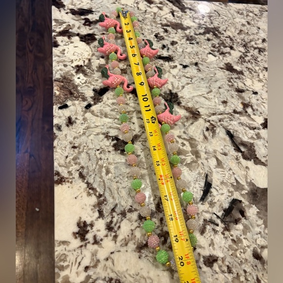 Vintage Flamingo Kitsch Necklace - Picture 6 of 6